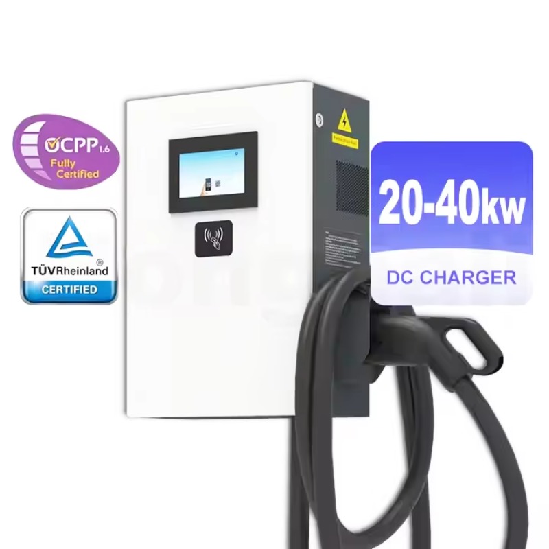 Dc Fast Charger 30Kw Wallbox Commercial - Зарядная станция для электромобилей DC Wallbox