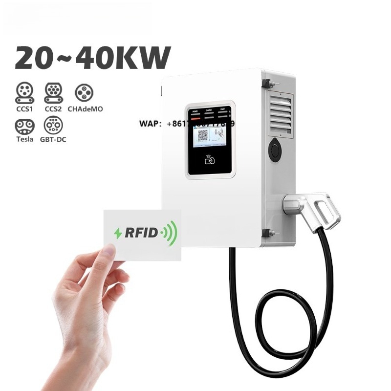 OEM 20кВт 30кВт 40кВт настенна – обзор и цена Dc Fast Charger 30Kw Wallbox Commercial