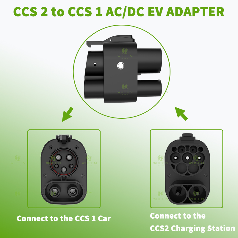 WUFEN Адаптер переменного и по – обзор и цена Ccs2 To Ccs1 Fast Charge Adapter 250Kw