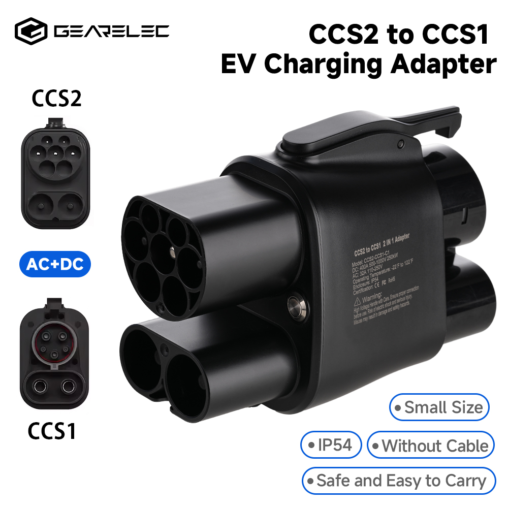 Адаптер GEARELEC CCS2 to CCS1  – обзор и цена Ccs2 To Ccs1 Fast Charge Adapter 250Kw