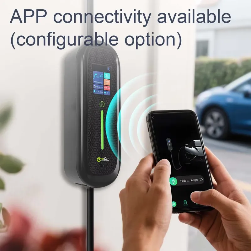 Портативное зарядное устройств – обзор и цена Portable Ev Charger 32A Type 2 Cee Plug