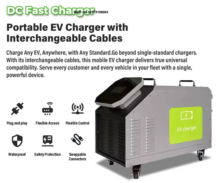 Портативная быстрая зарядная с – обзор и цена Portable Dc Fast Charger 20Kw Ccs2