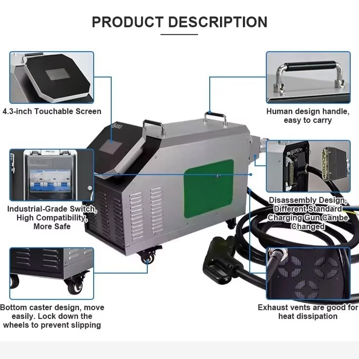 Портативная быстрая зарядная с – обзор и цена Portable Dc Fast Charger 20Kw Ccs2