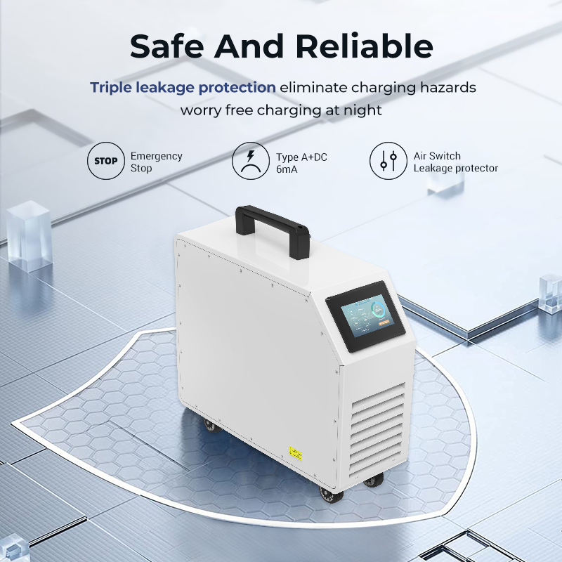 Передвижная зарядная станция 2 – обзор и цена Portable Dc Fast Charger 20Kw Ccs2