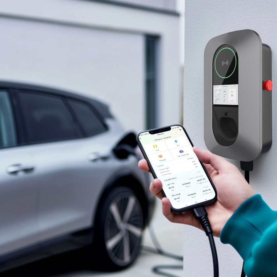 Новое умное настенное зарядное – обзор и цена V2H Bidirectional Ev Charger 7Kw